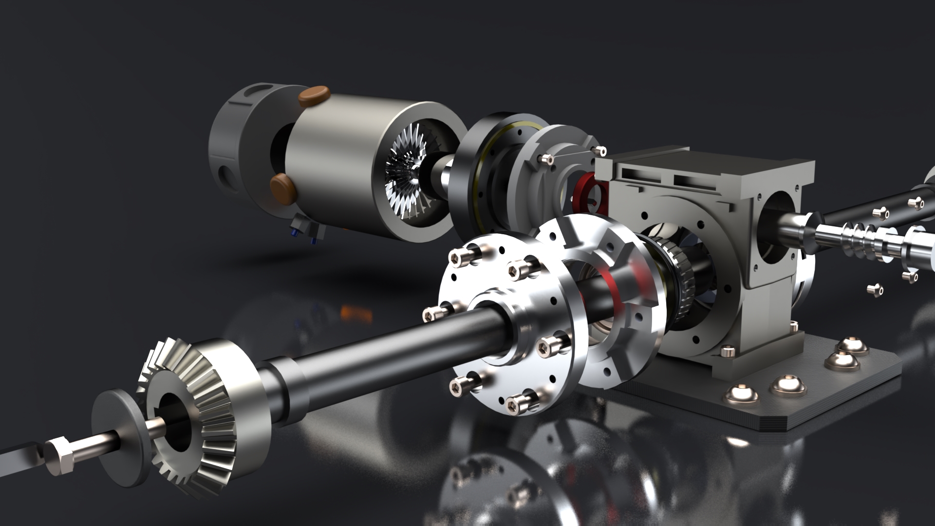 蜗轮箱齿轮电动机升降机sw21可编辑